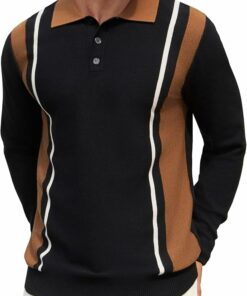 Men's Color Block Lightweight Sweater PA46