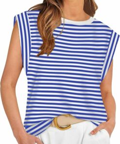 Women Summer Stripe Top PA26