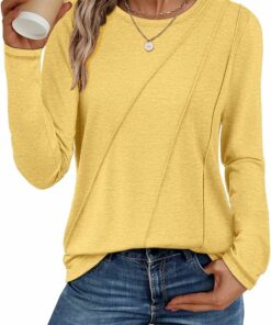 Yellow Fall Fashion Top PA19